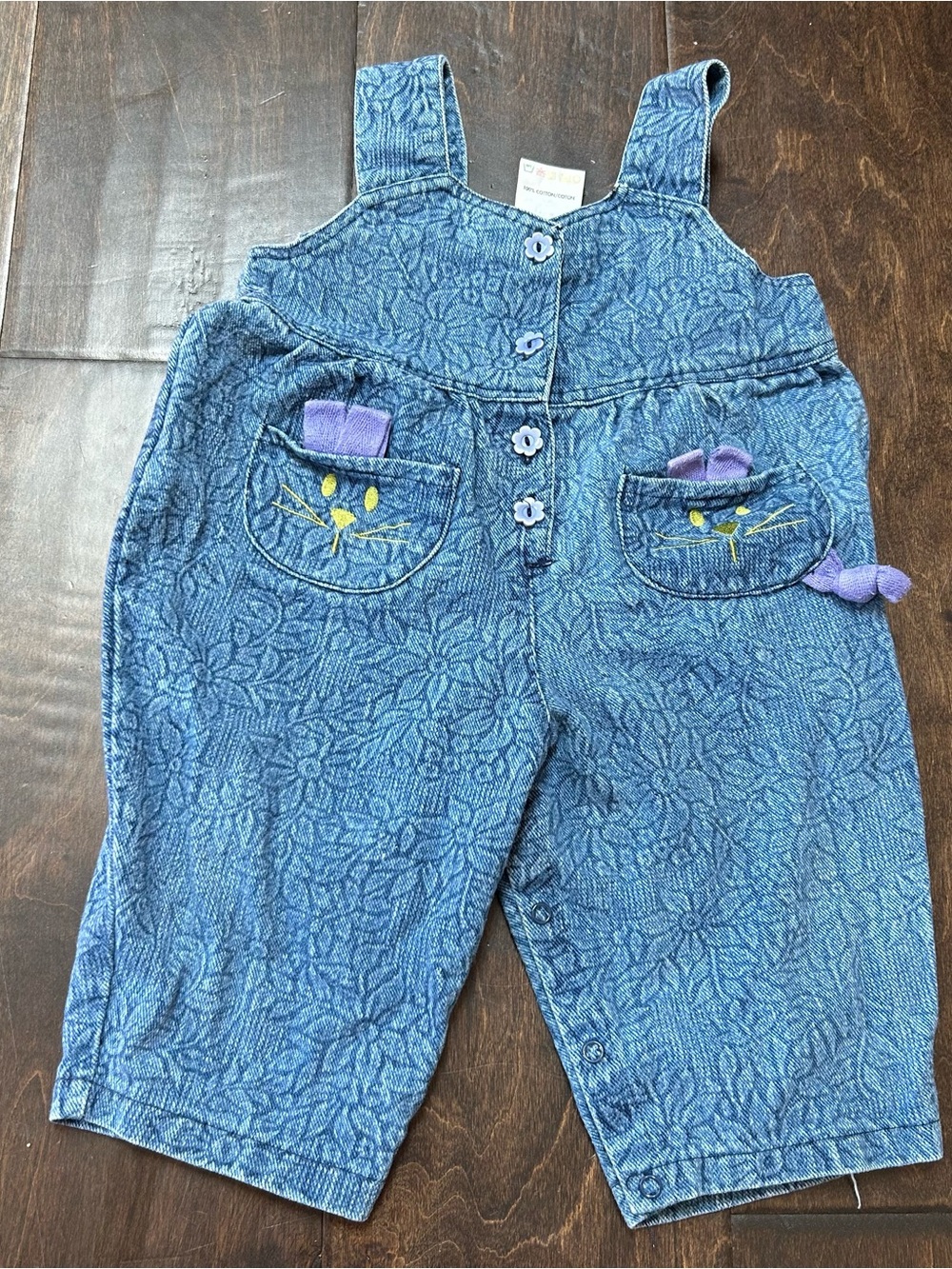 Vintage Bunny Romper 12 Months